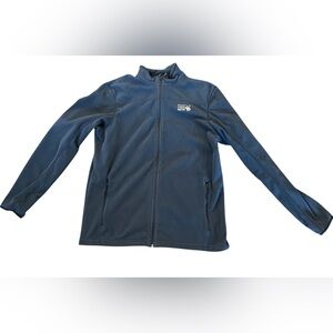 Mountain Hardwear Men’s Dark Gray Full Zip Lightweight Fleece Jacket Size XL